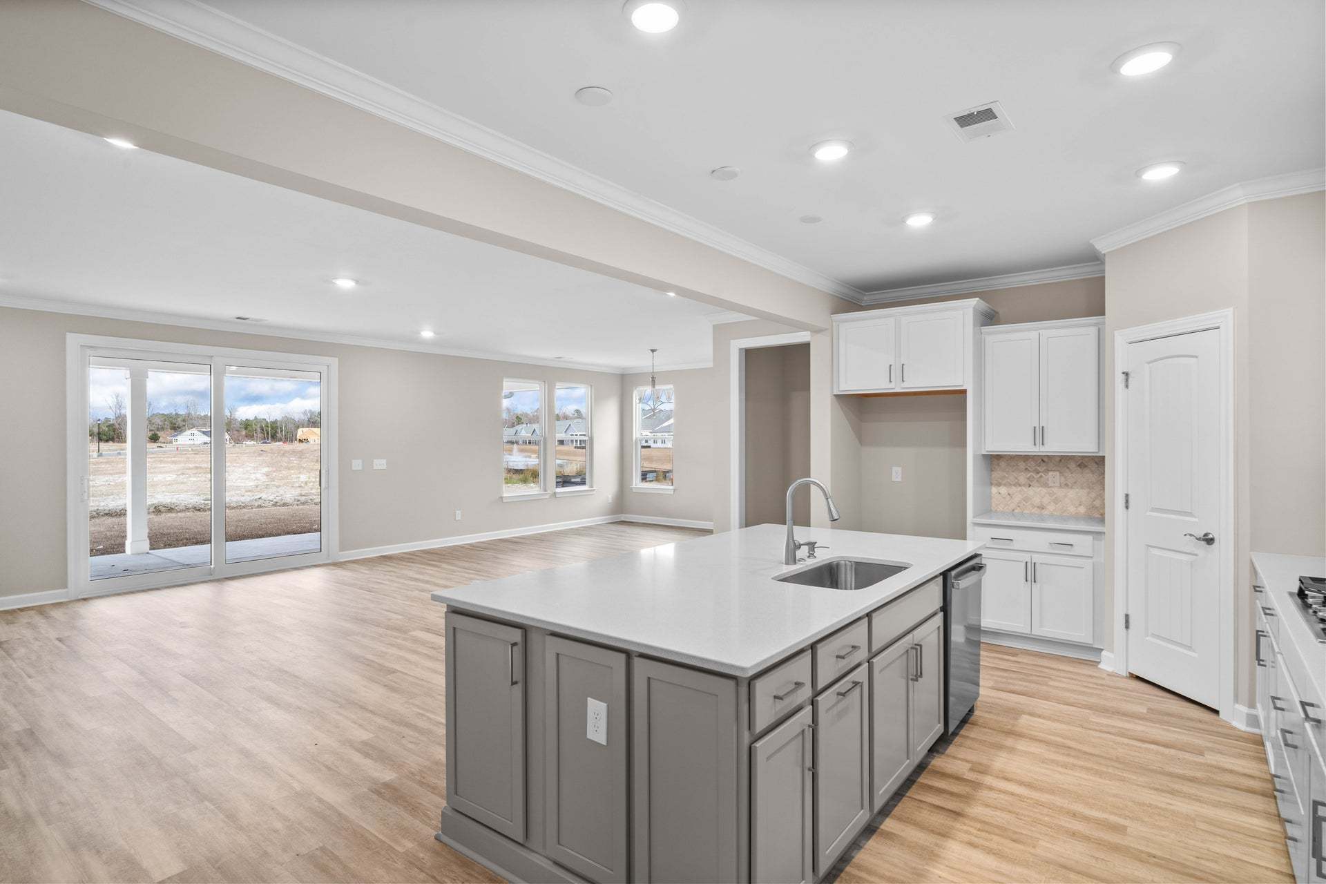 Actual Home - Kitchen and Great Room