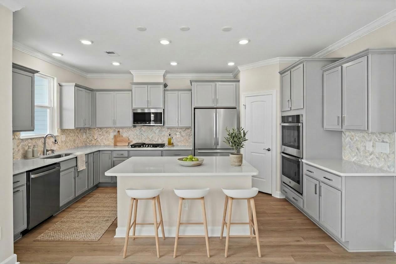 Actual Home - Virtually Staged Kitchen