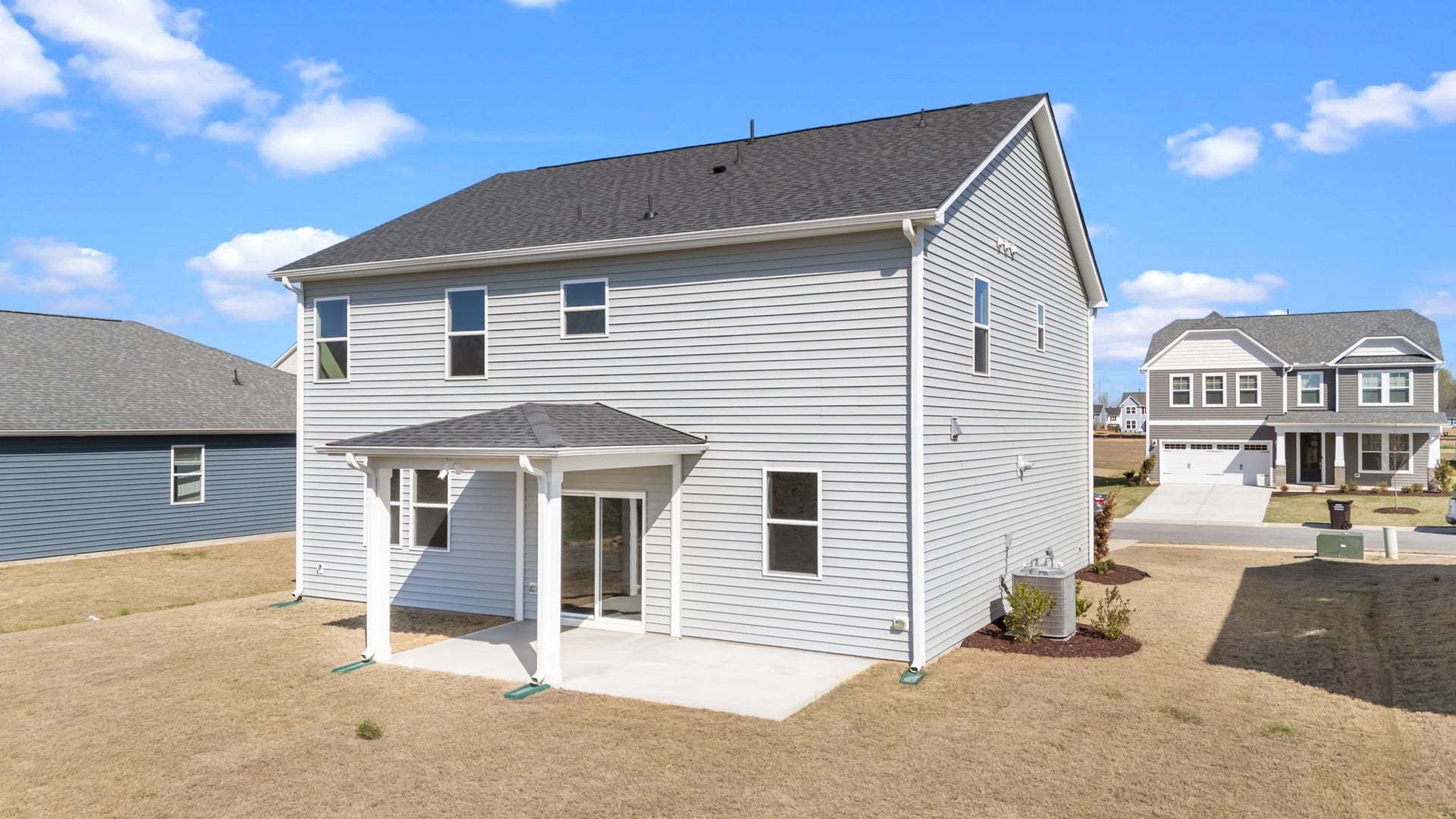 Actual Home - Rear Exterior