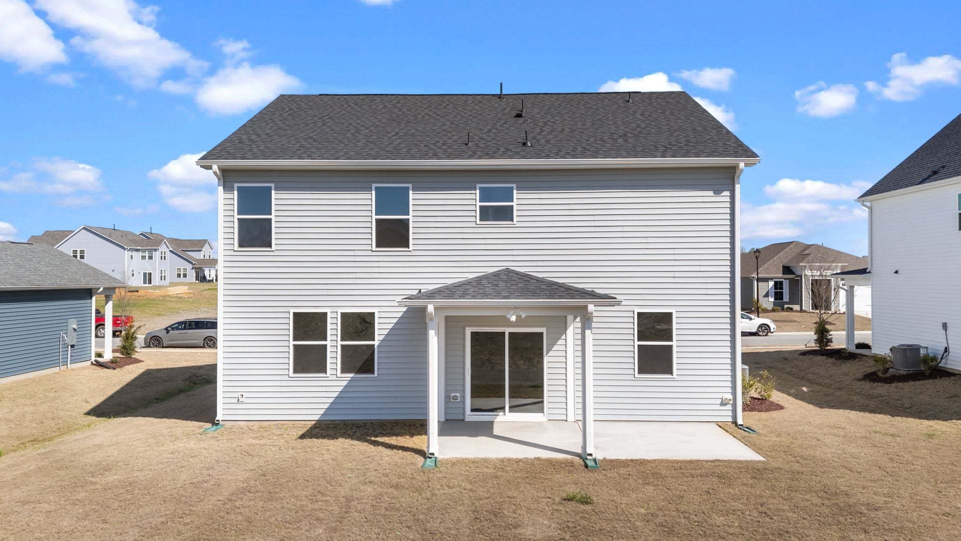 Actual Home - Rear Exterior