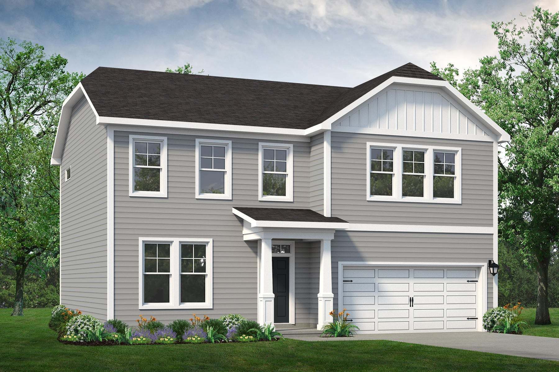 Actual Home - Exterior Rendering