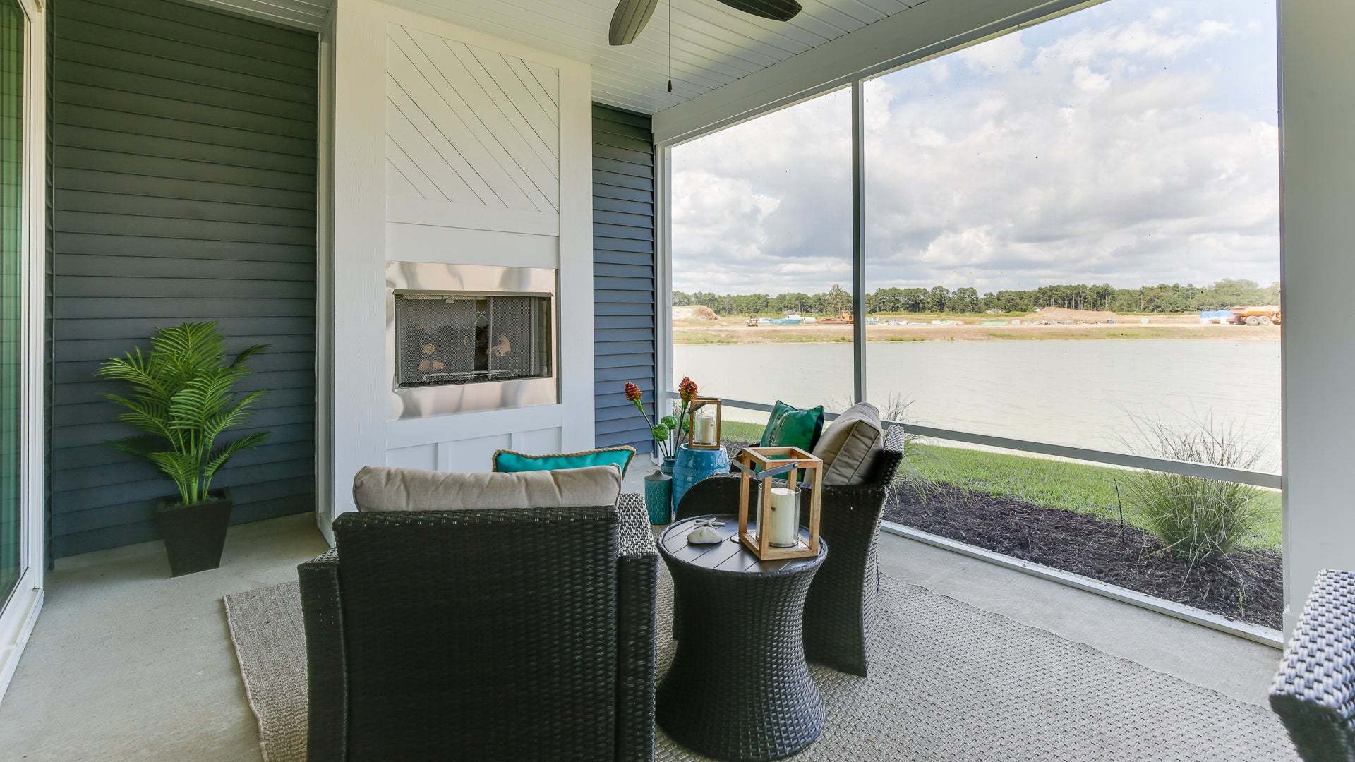 Rear Covered Porch