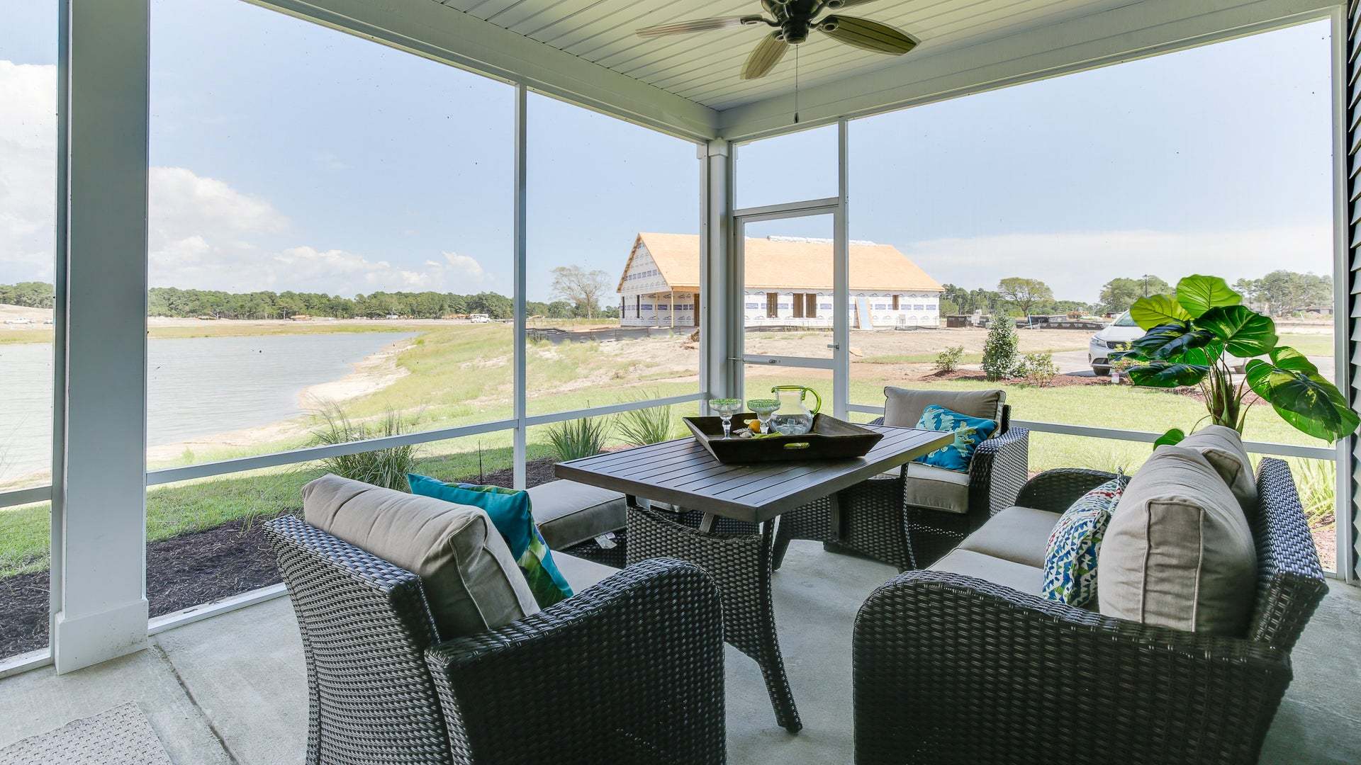 Rear Covered Porch
