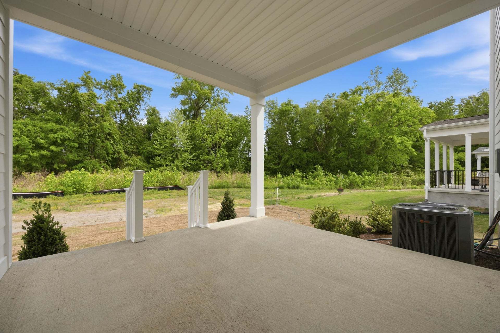Actual Home - Rear Covered Porch