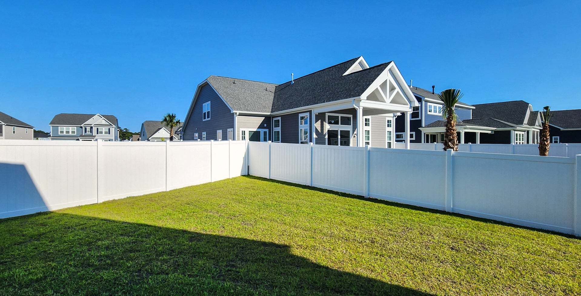 Actual Home - Rear Covered Porch