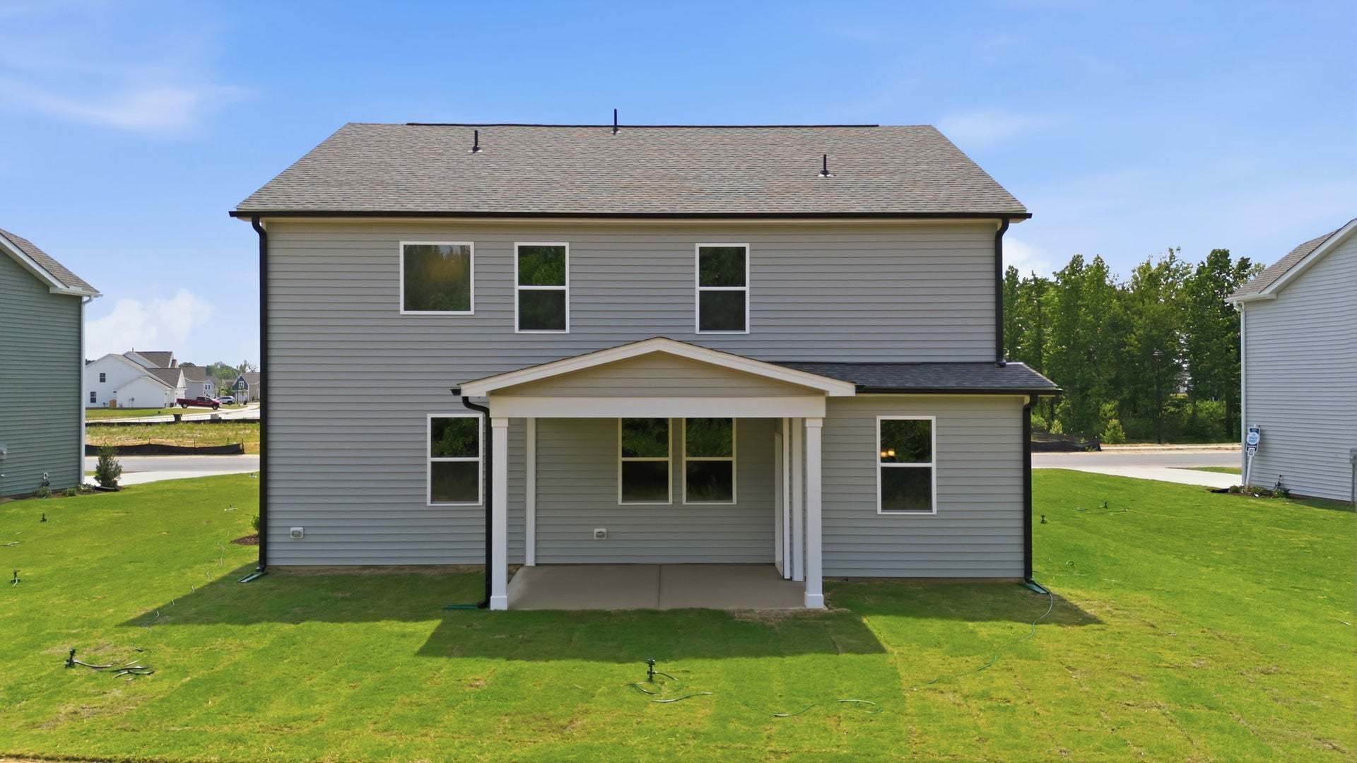 Actual Home - Rear Exterior