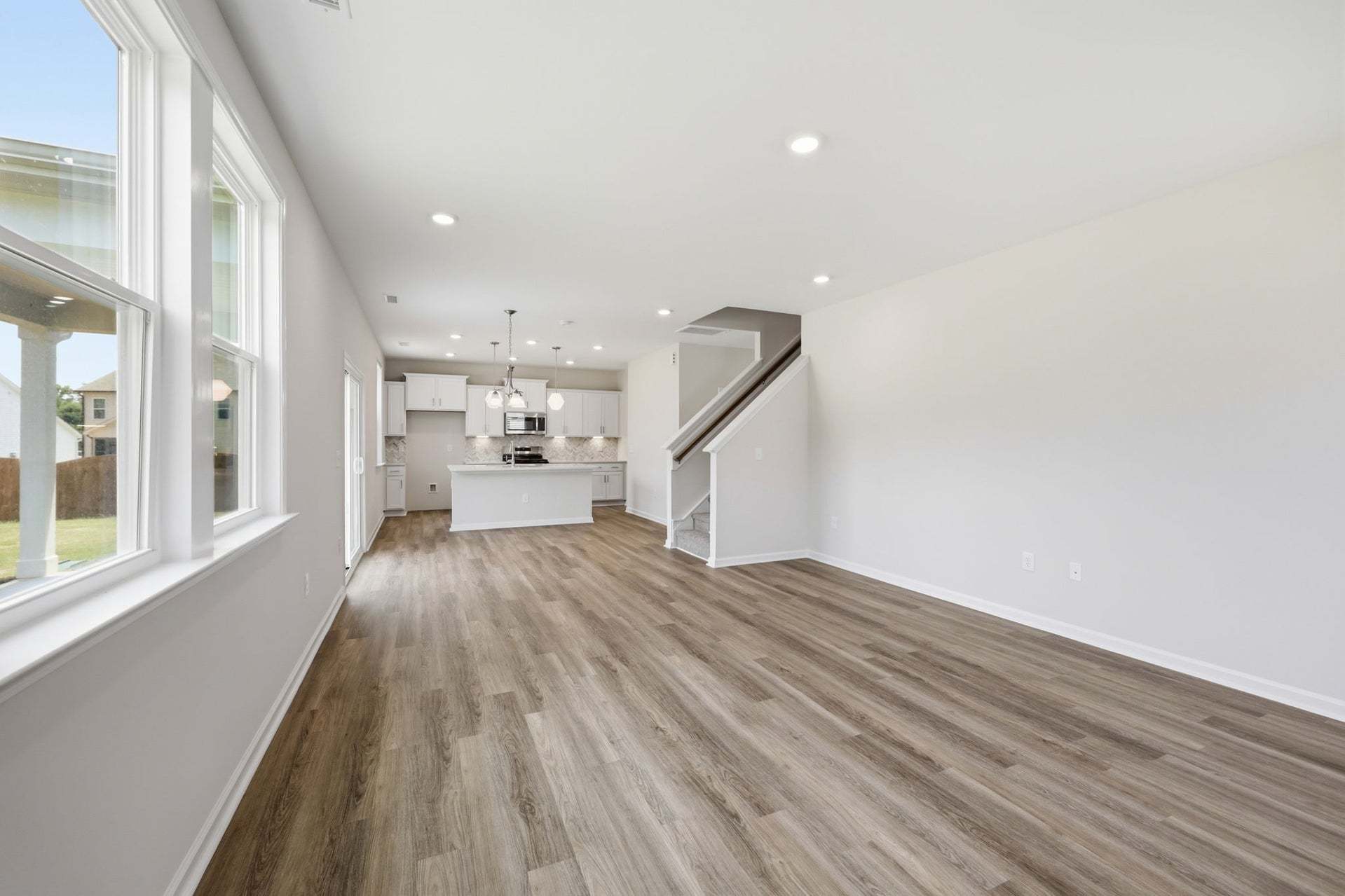 Actual Home - Great Room, Breakfast Area, & kitchen