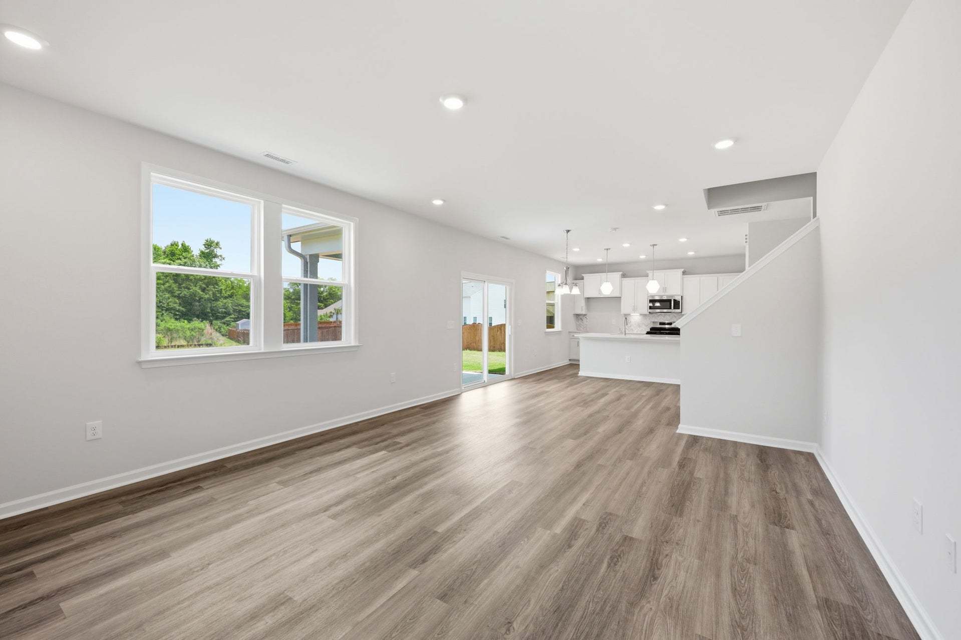 Actual Home - Great Room, Breakfast Area, & Kitchen