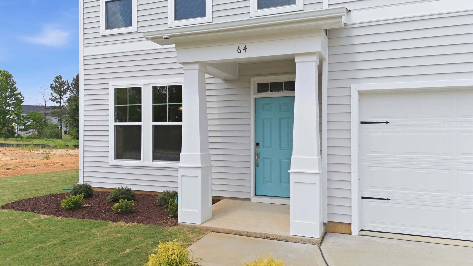 Actual Home - Covered Front Porch