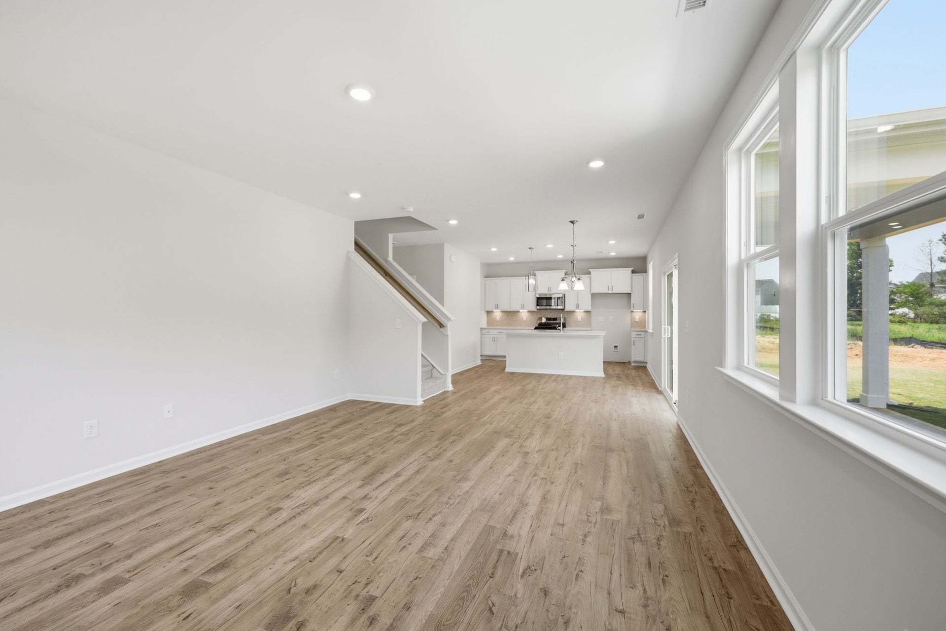 Actual Home - Great Room, Breakfast Area, & Kitchen