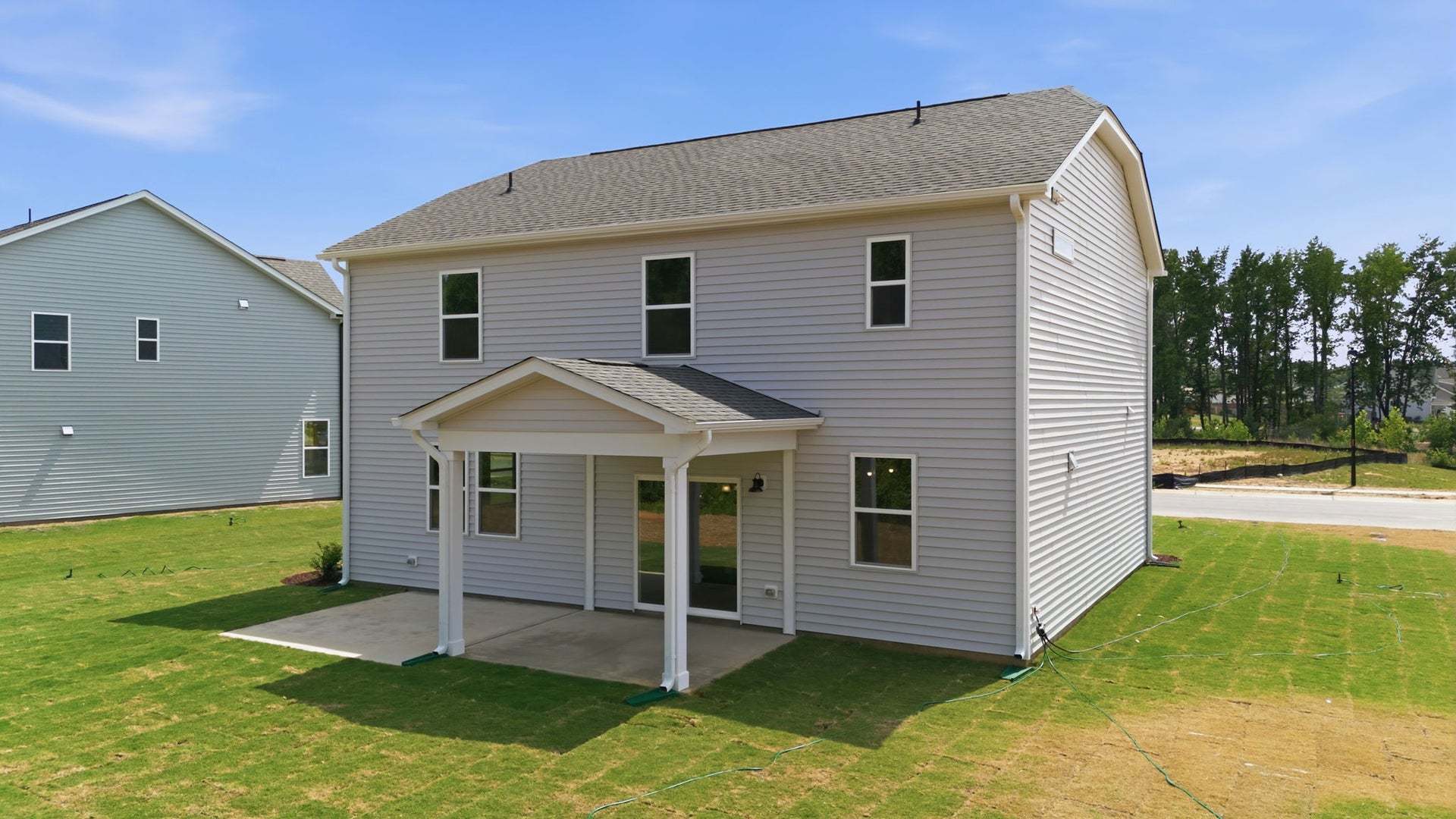 Actual Home - Rear Exterior