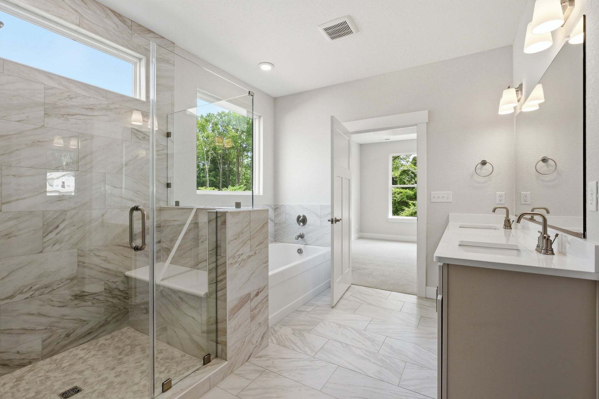 Actual Home - Owner's Bathroom