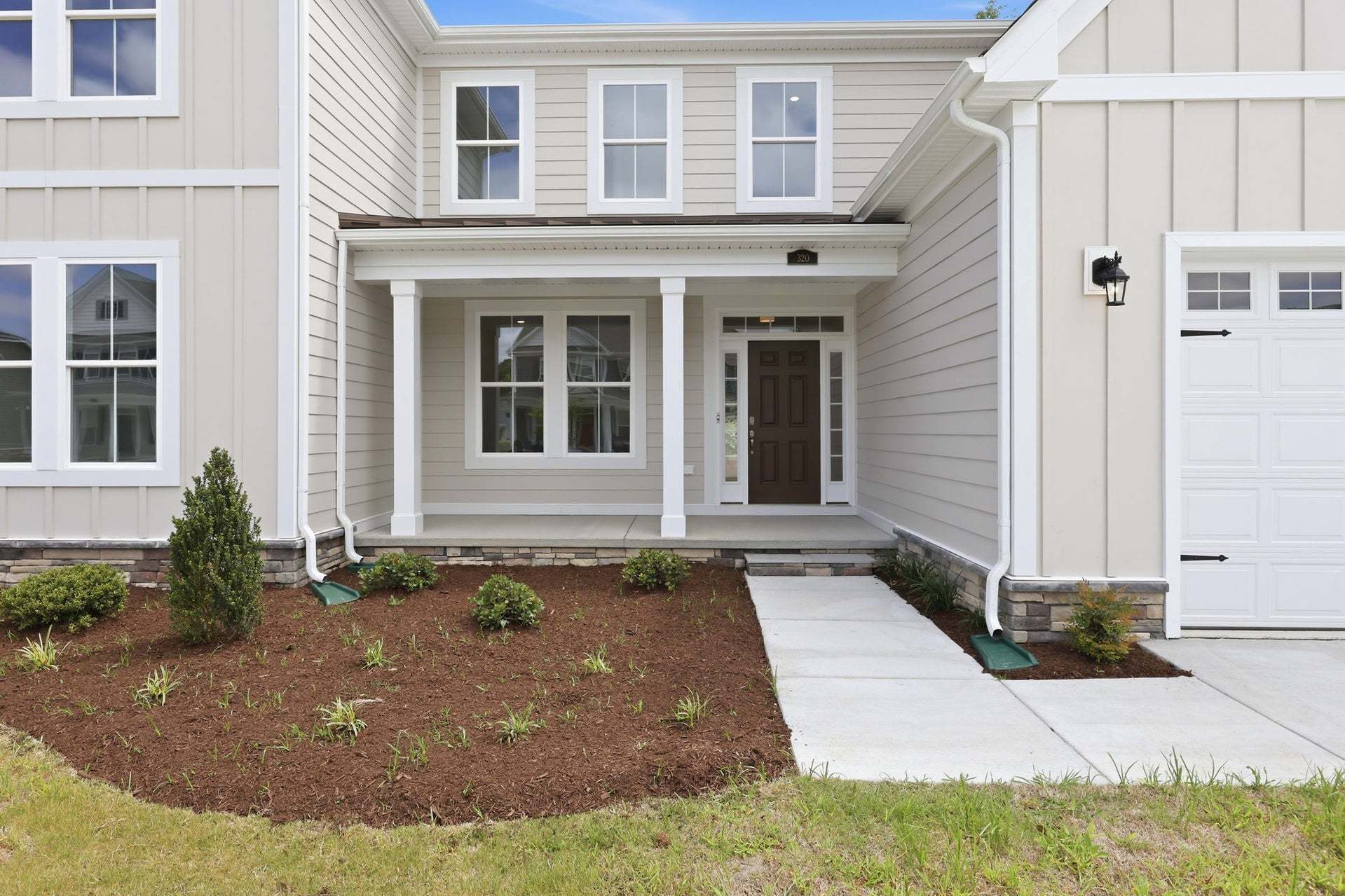 Actual Home - Covered Front Porch