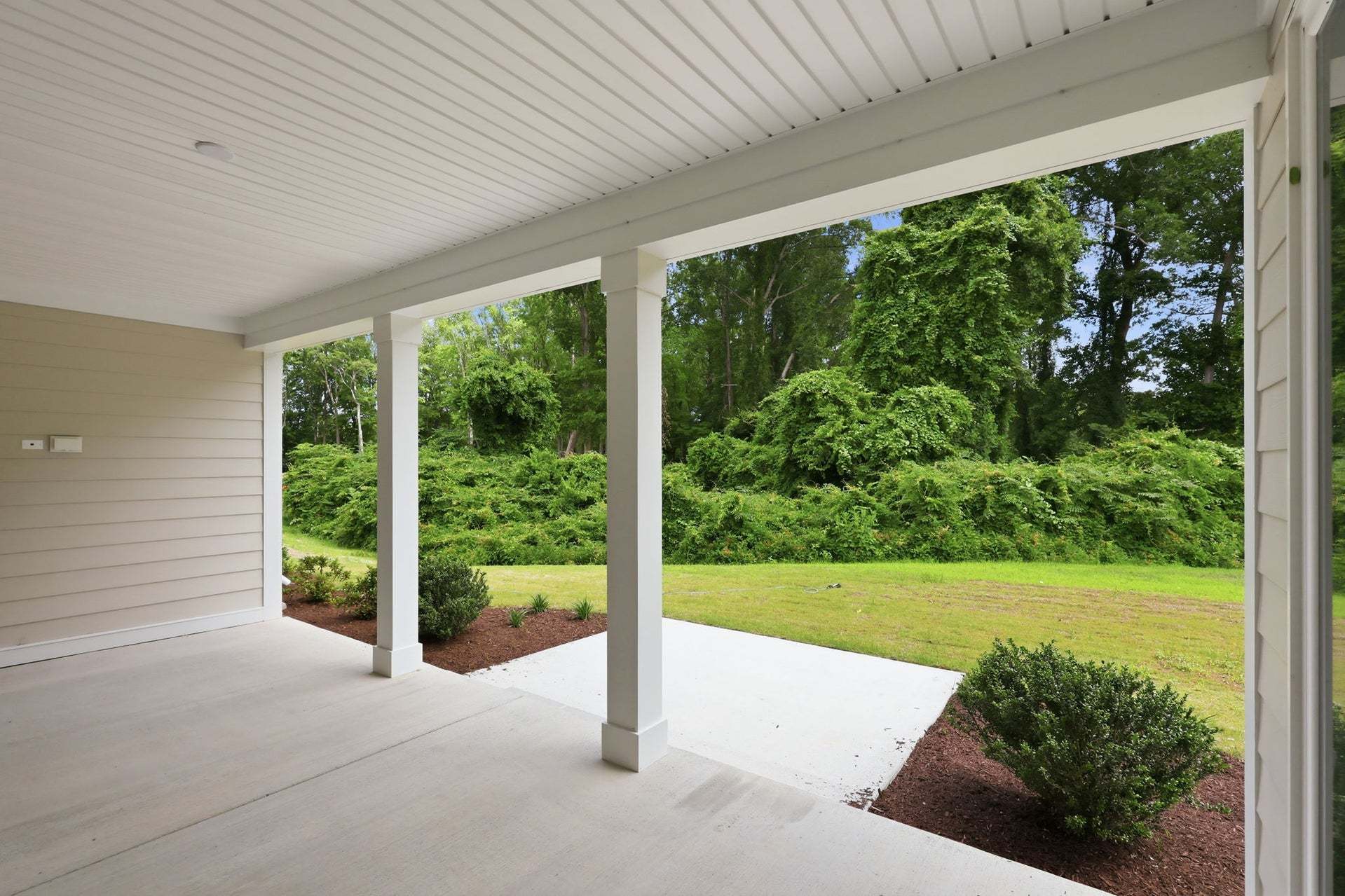 Actual Home - Rear Covered Porch