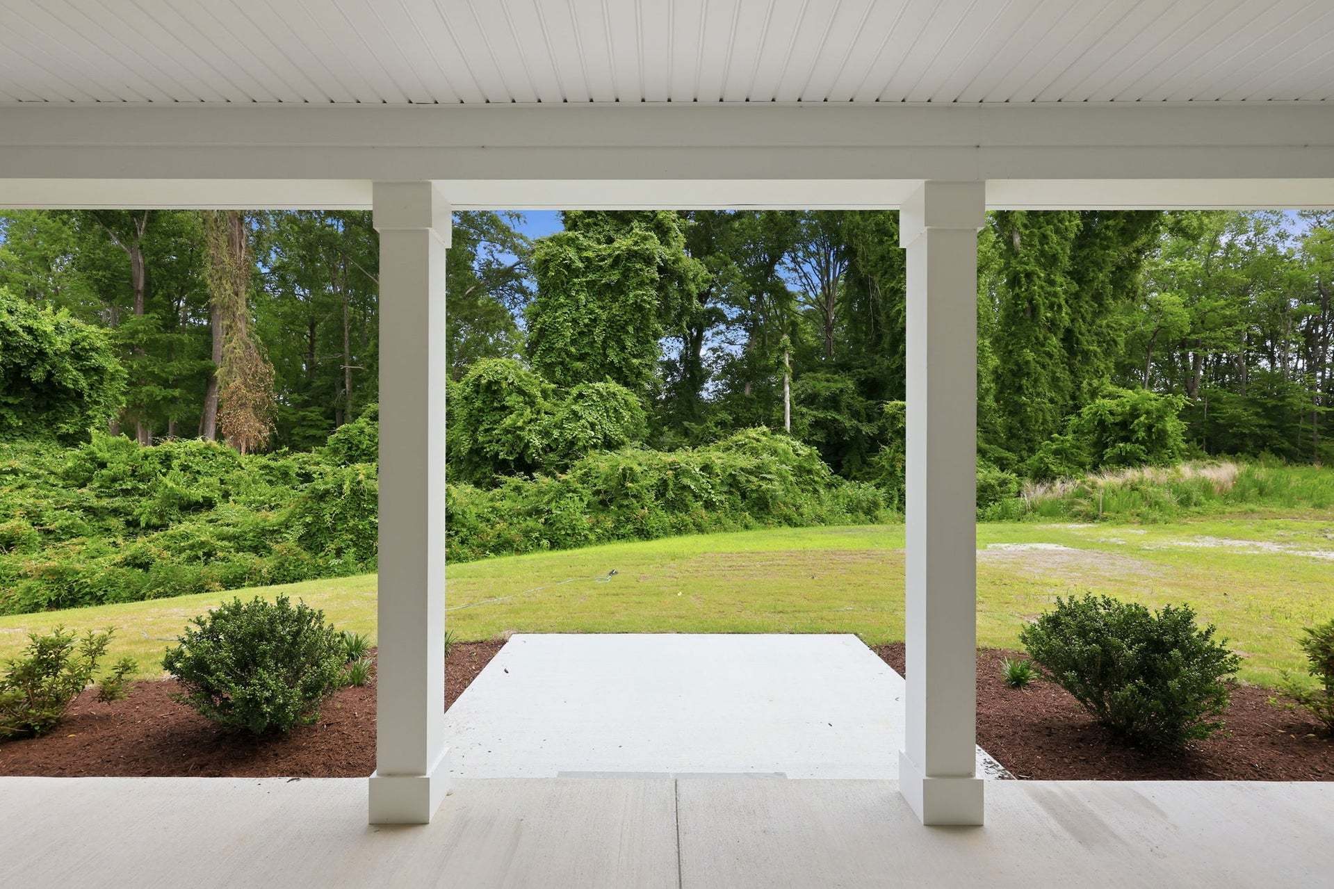 Actual Home - Rear Covered Porch