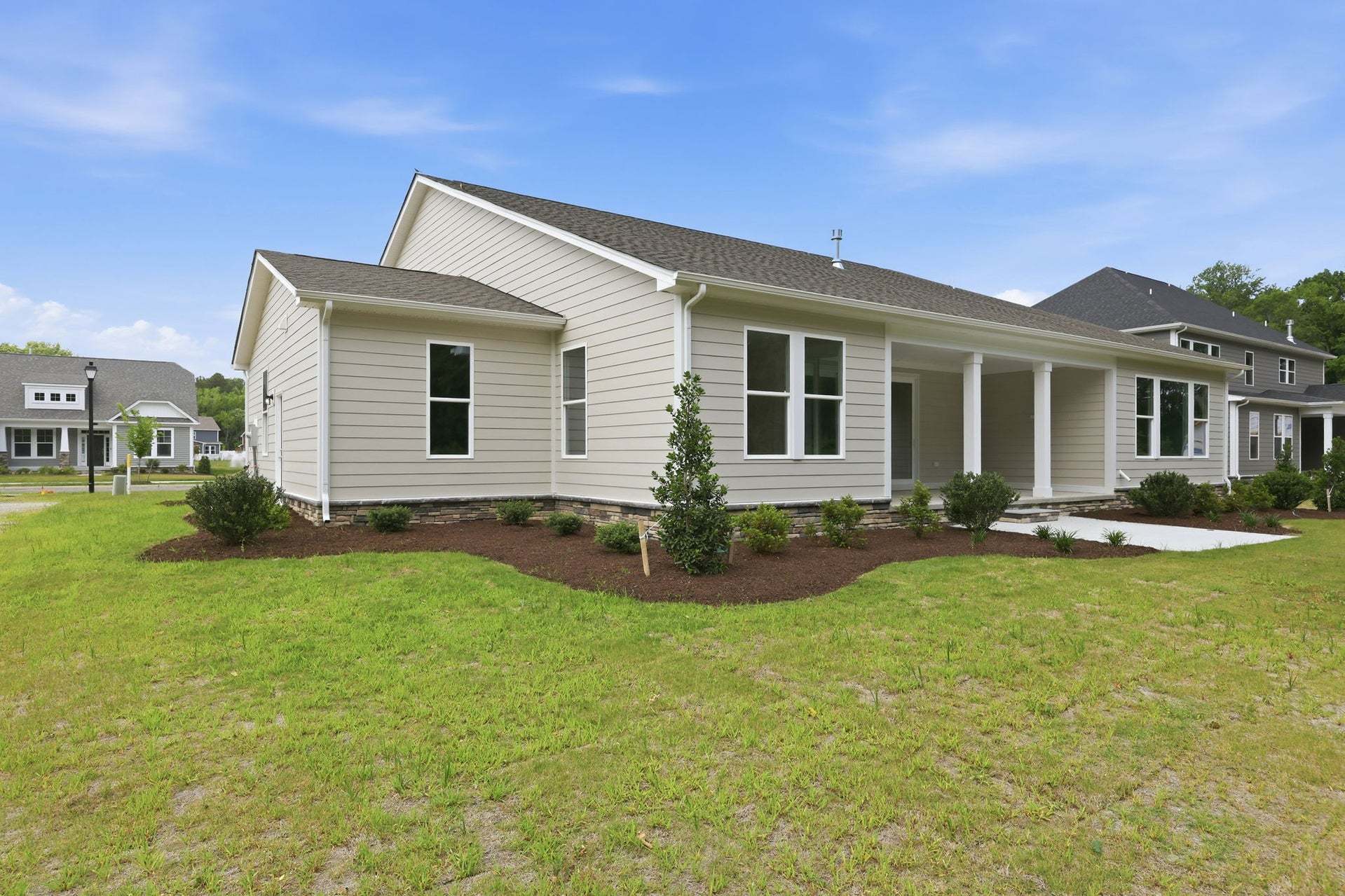 Actual Home - Rear Exterior