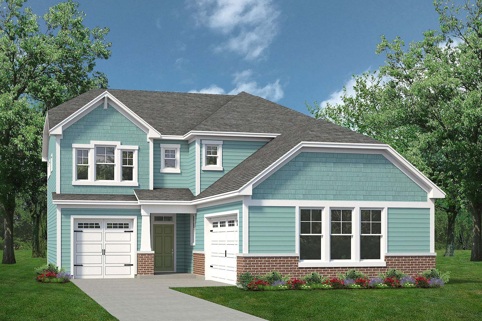 The Bayberry - Waterbridge: Myrtle Beach, South Carolina - Chesapeake Homes