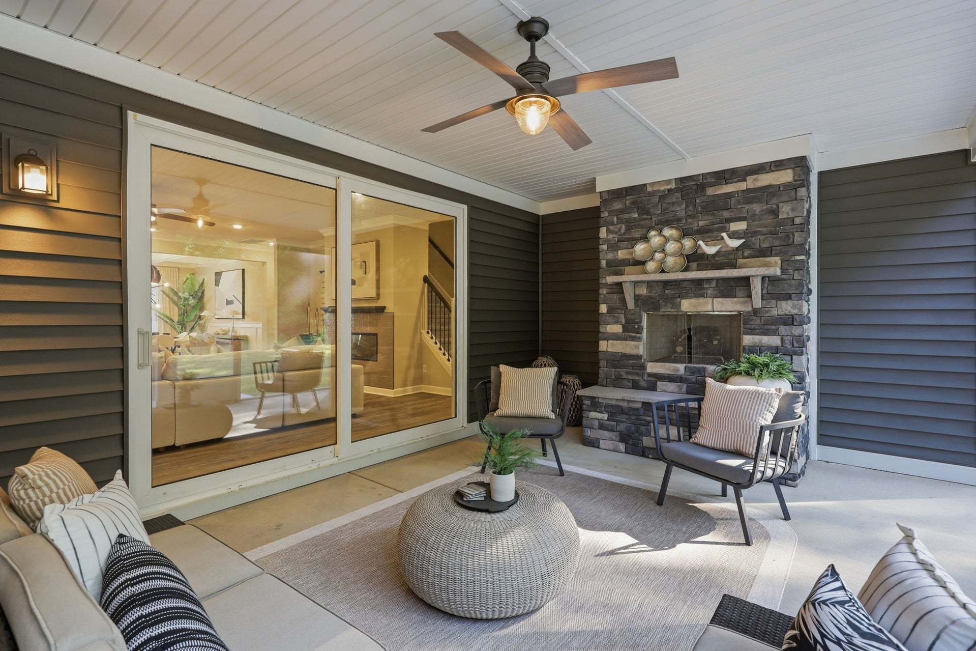 Rear Covered Porch
