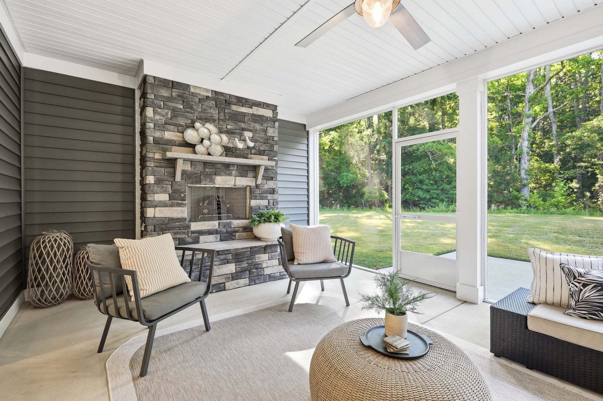 Rear Covered Porch