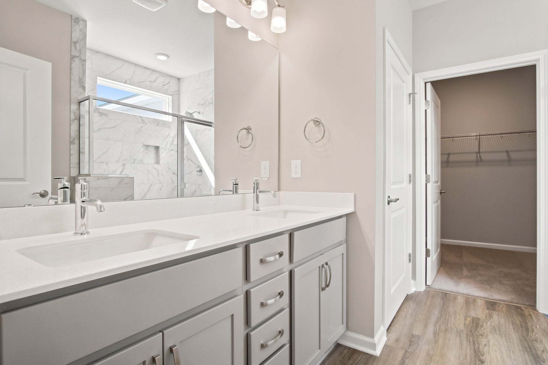 Actual Home - Owner's Bathroom