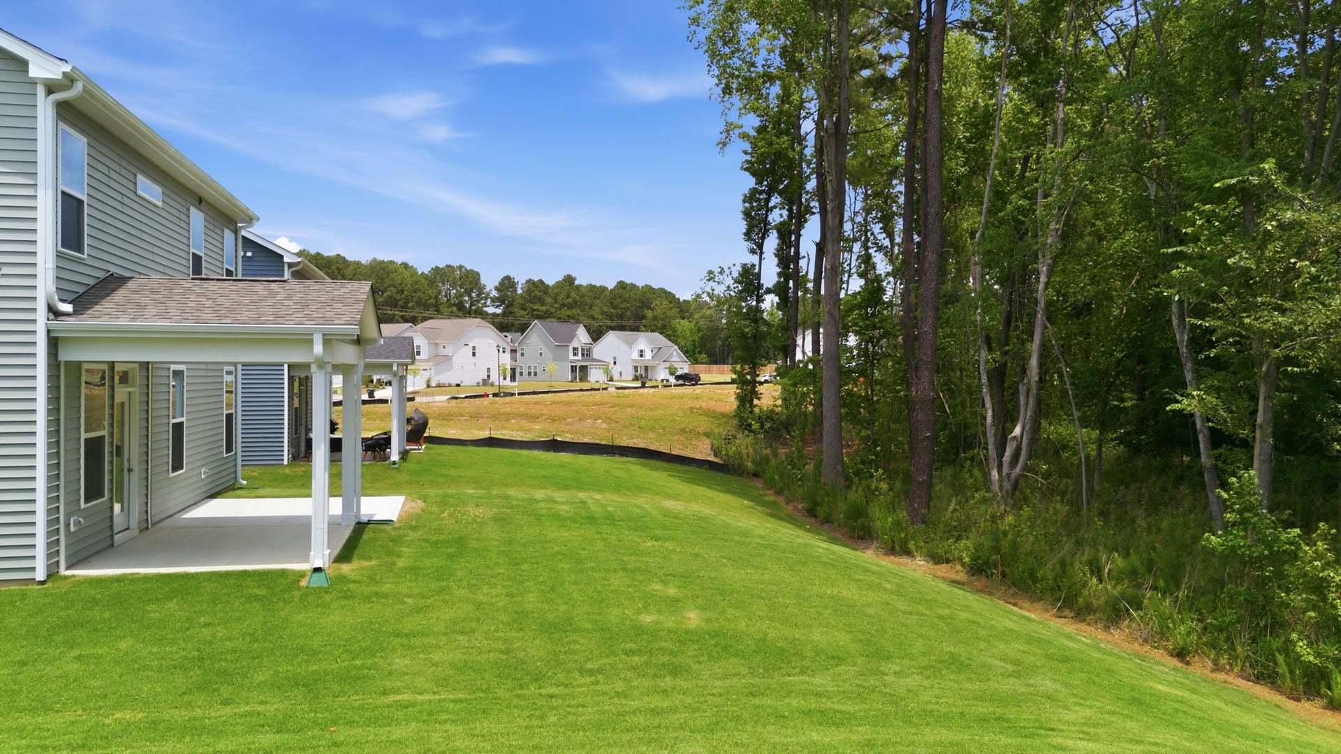 Actual Home - Rear Covered Porch