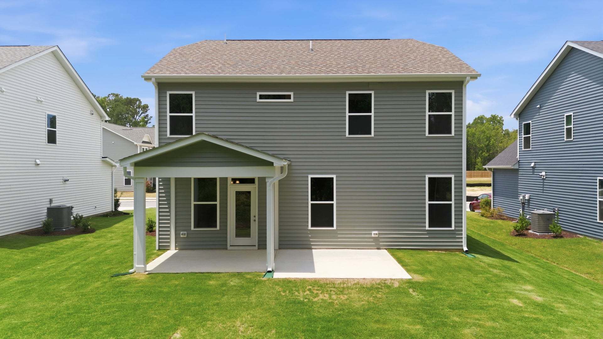Actual Home - Rear Exterior