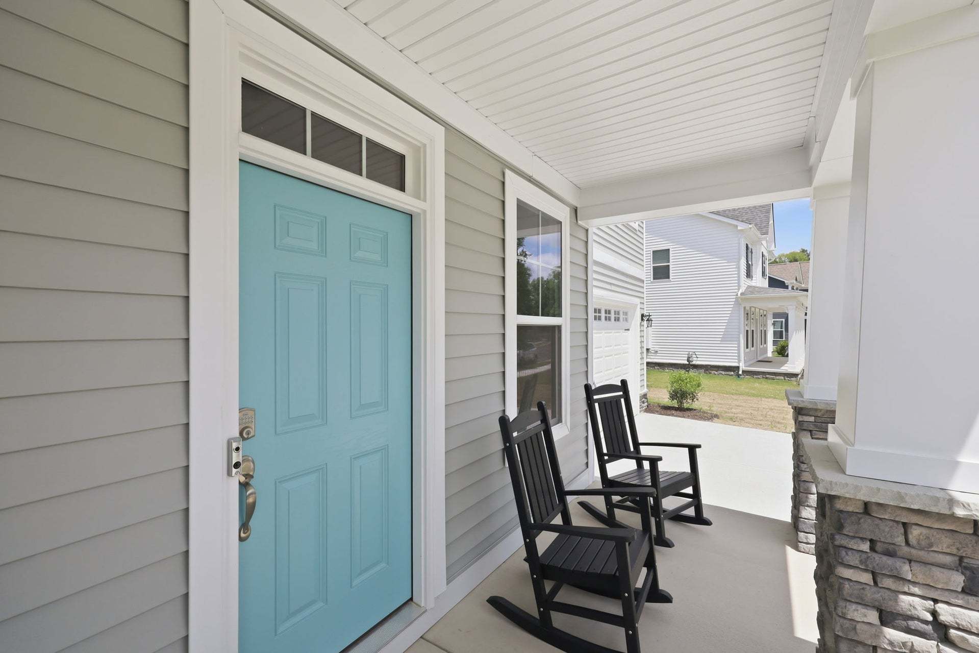Actual Home - Covered Front Porch