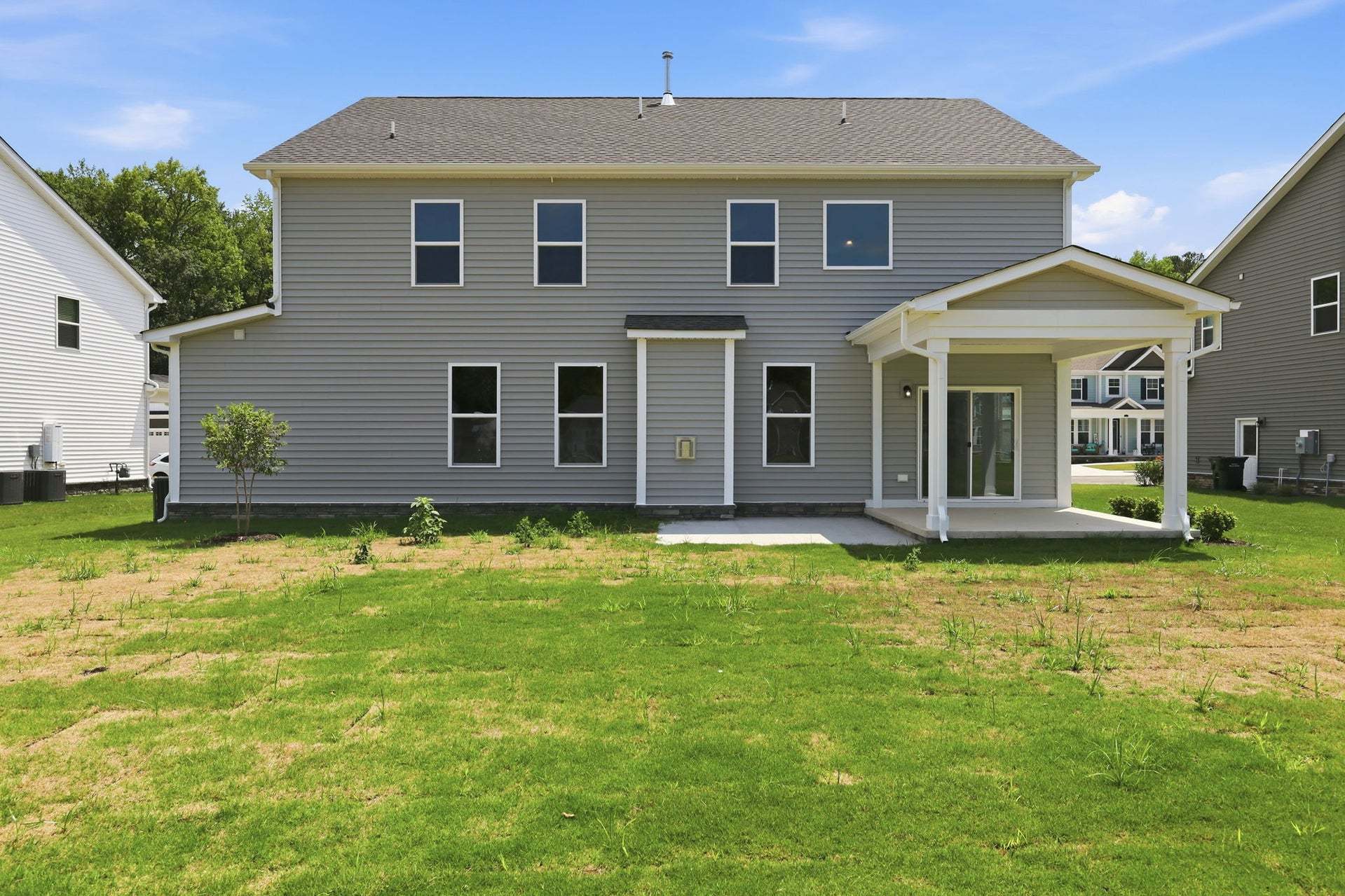 Actual Home - Rear Exterior