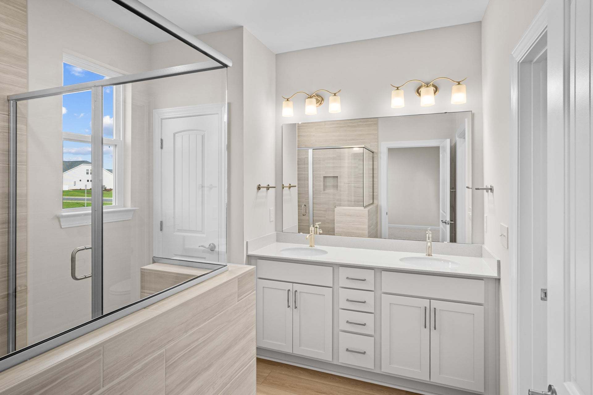 Actual Home - Owner's Bathroom