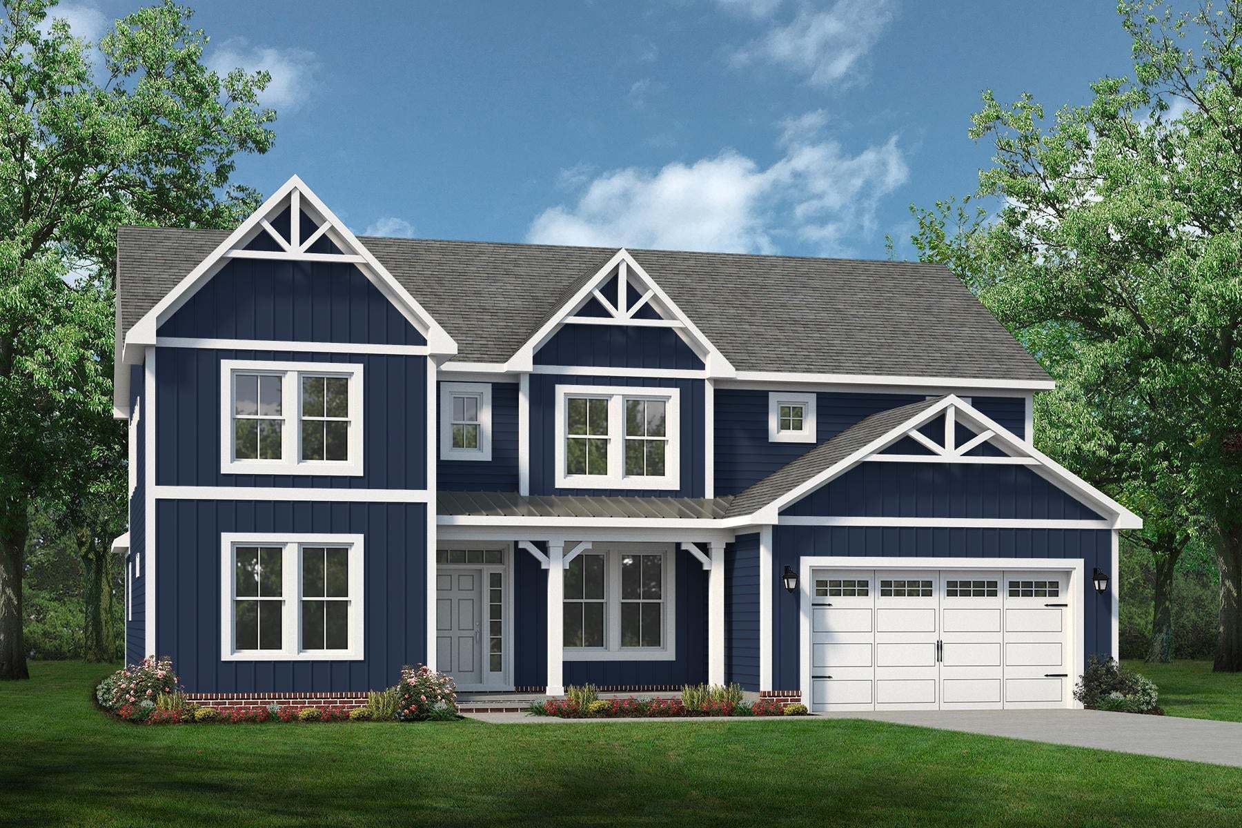 Actual Home - Exterior Rendering