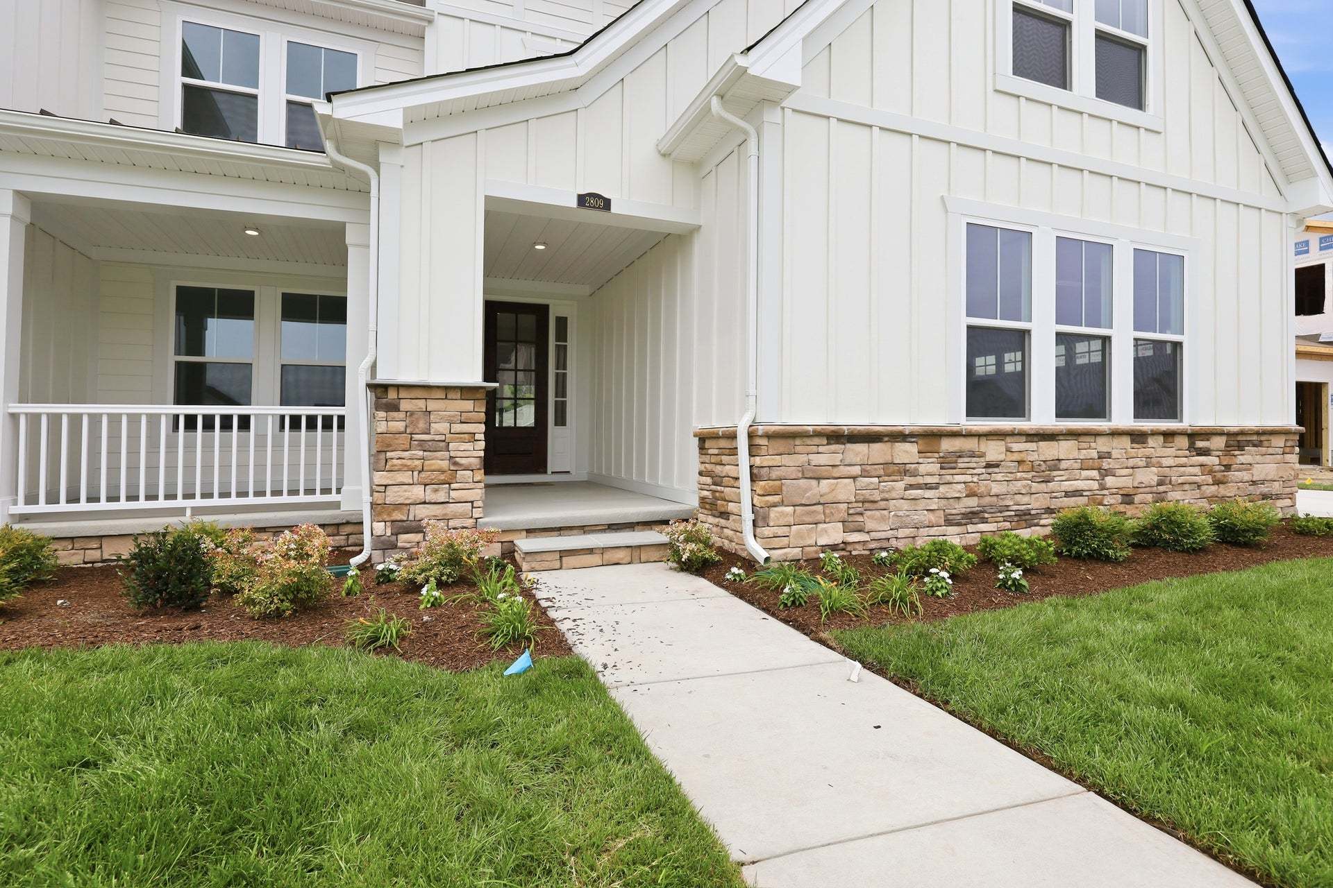 Actual Home - Covered Front Porch