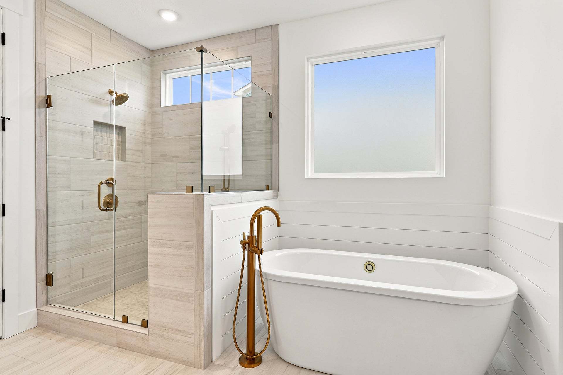 Actual Home - Owner's Bathroom