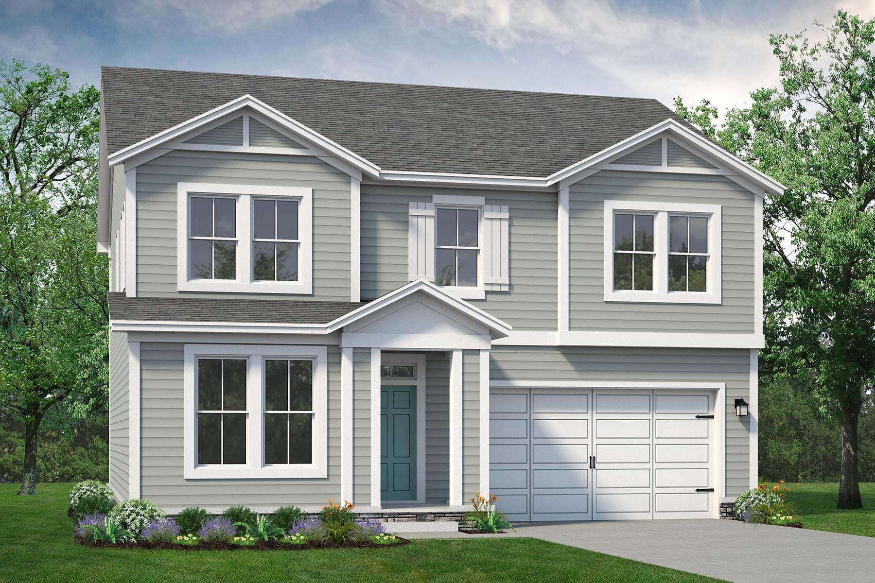 Actual Home - Exterior Rendering