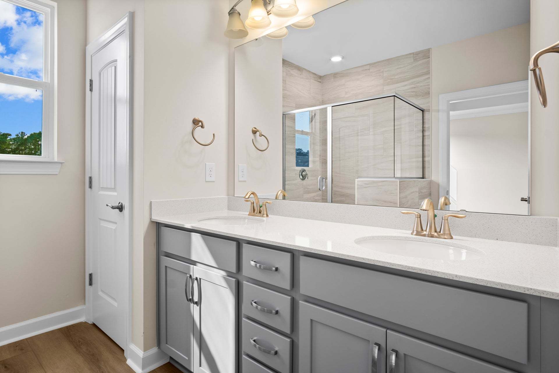 Actual Home - Owner's Bathroom