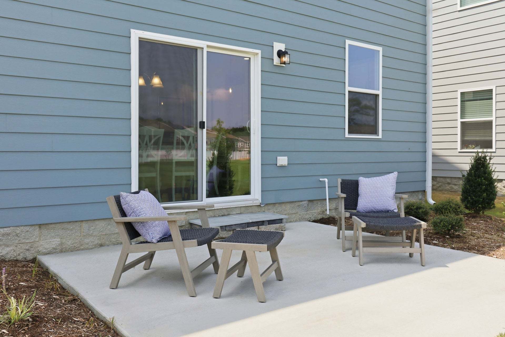 Actual Home - Rear Patio
