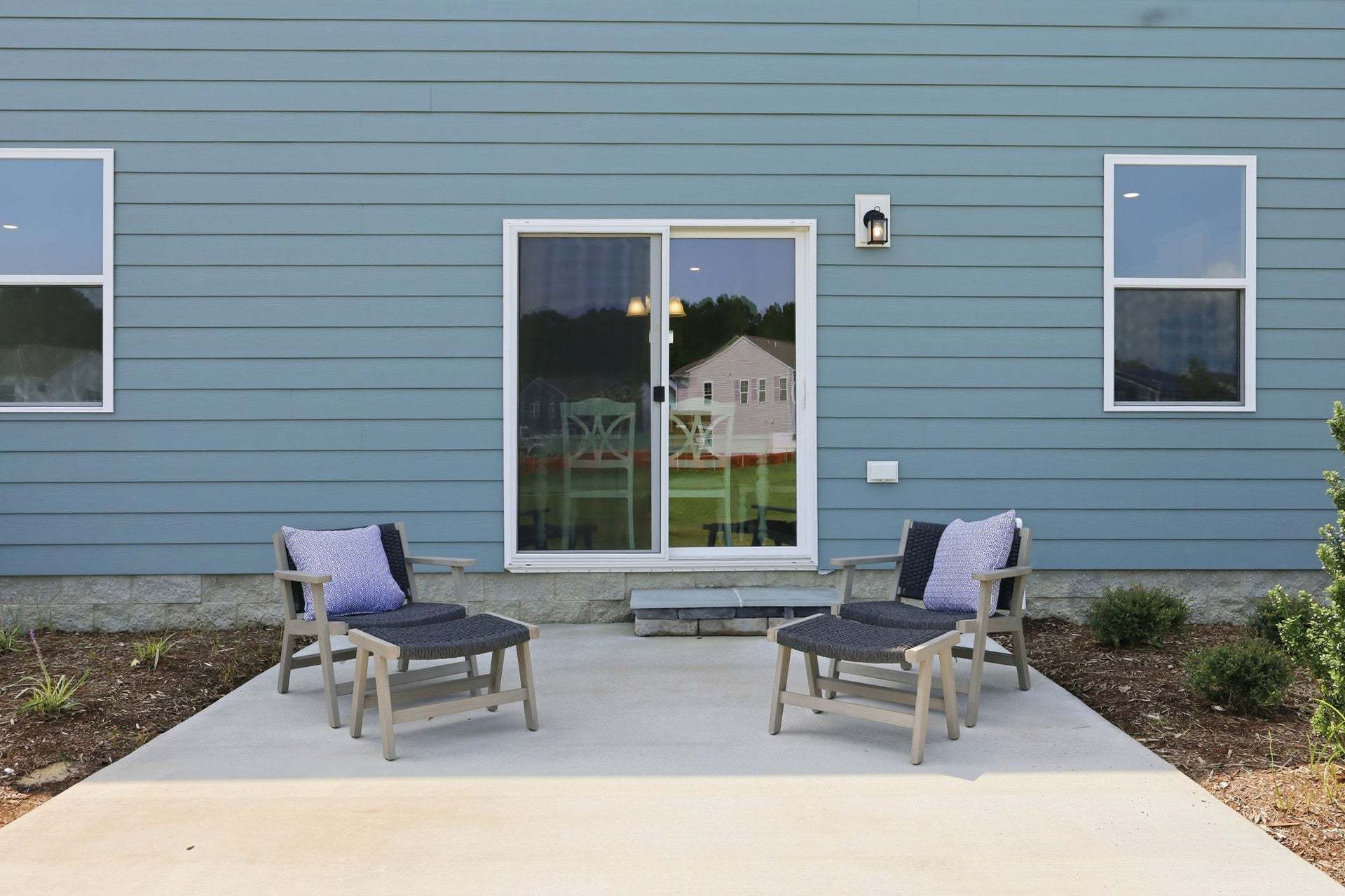 Actual Home - Rear Patio