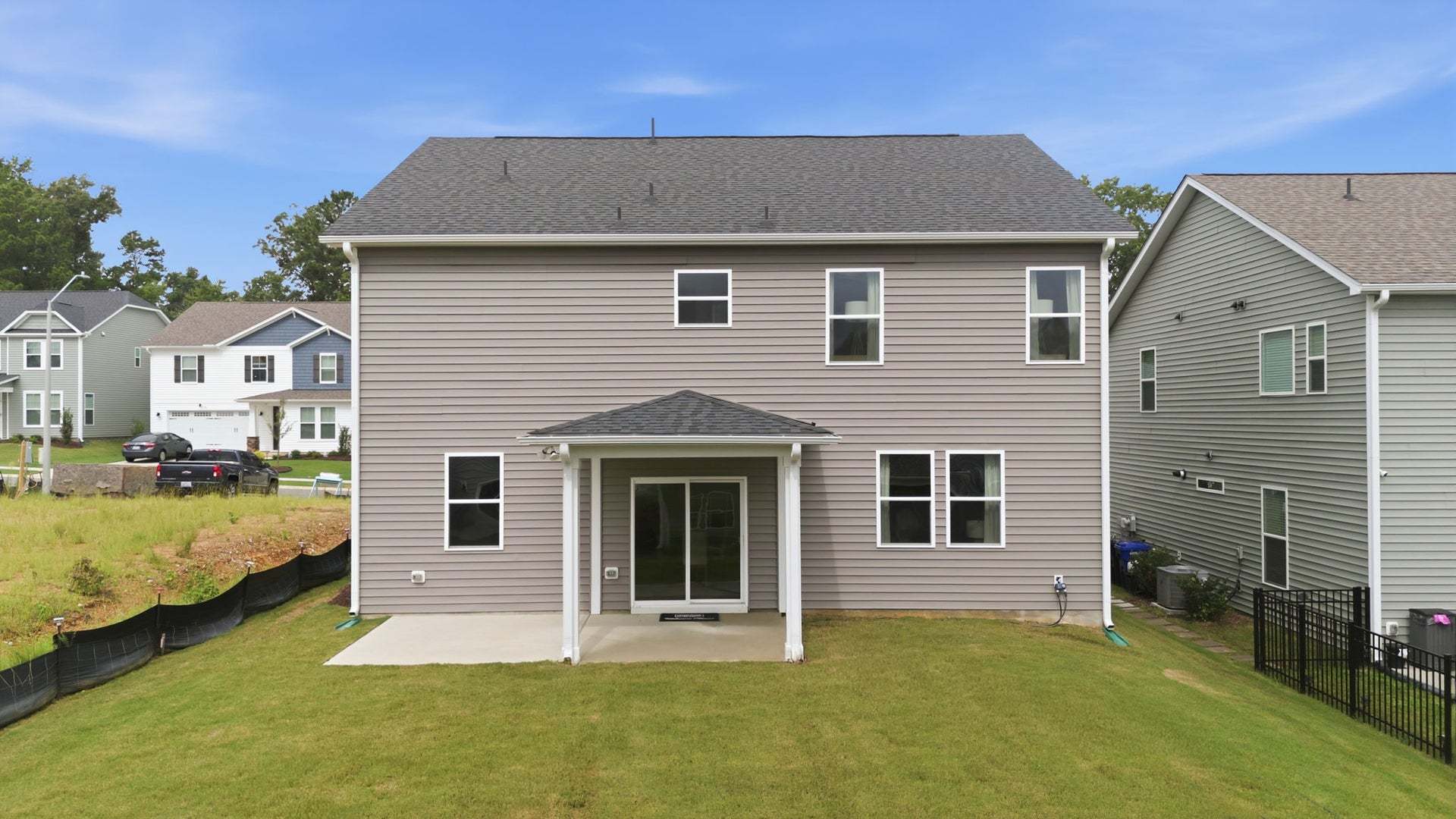 Actual Home - Rear Exterior