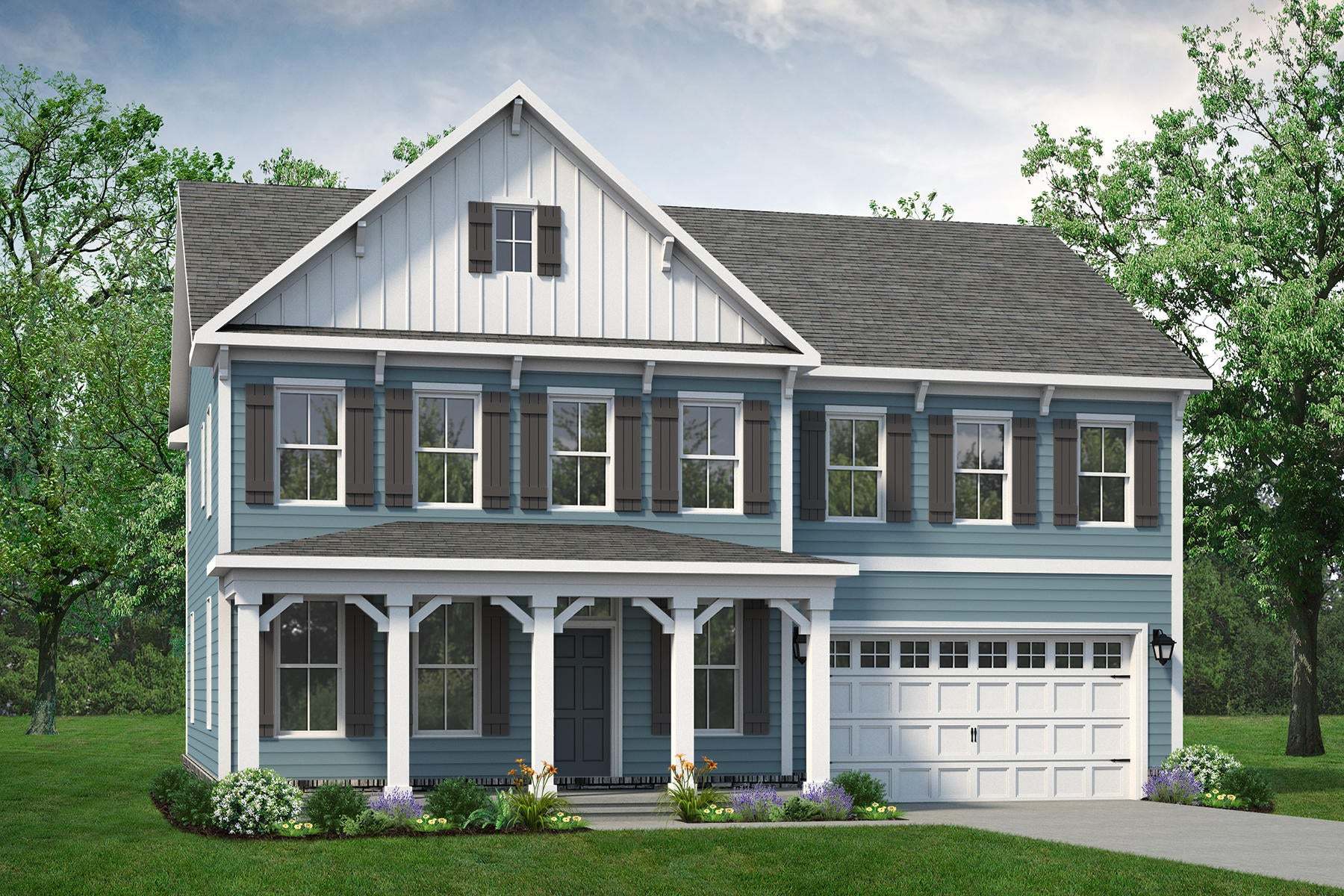 Actual Home - Exterior Rendering