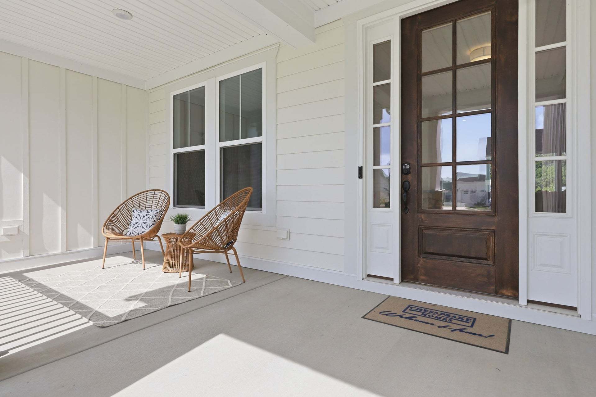 Actual Home - Covered Front Porch