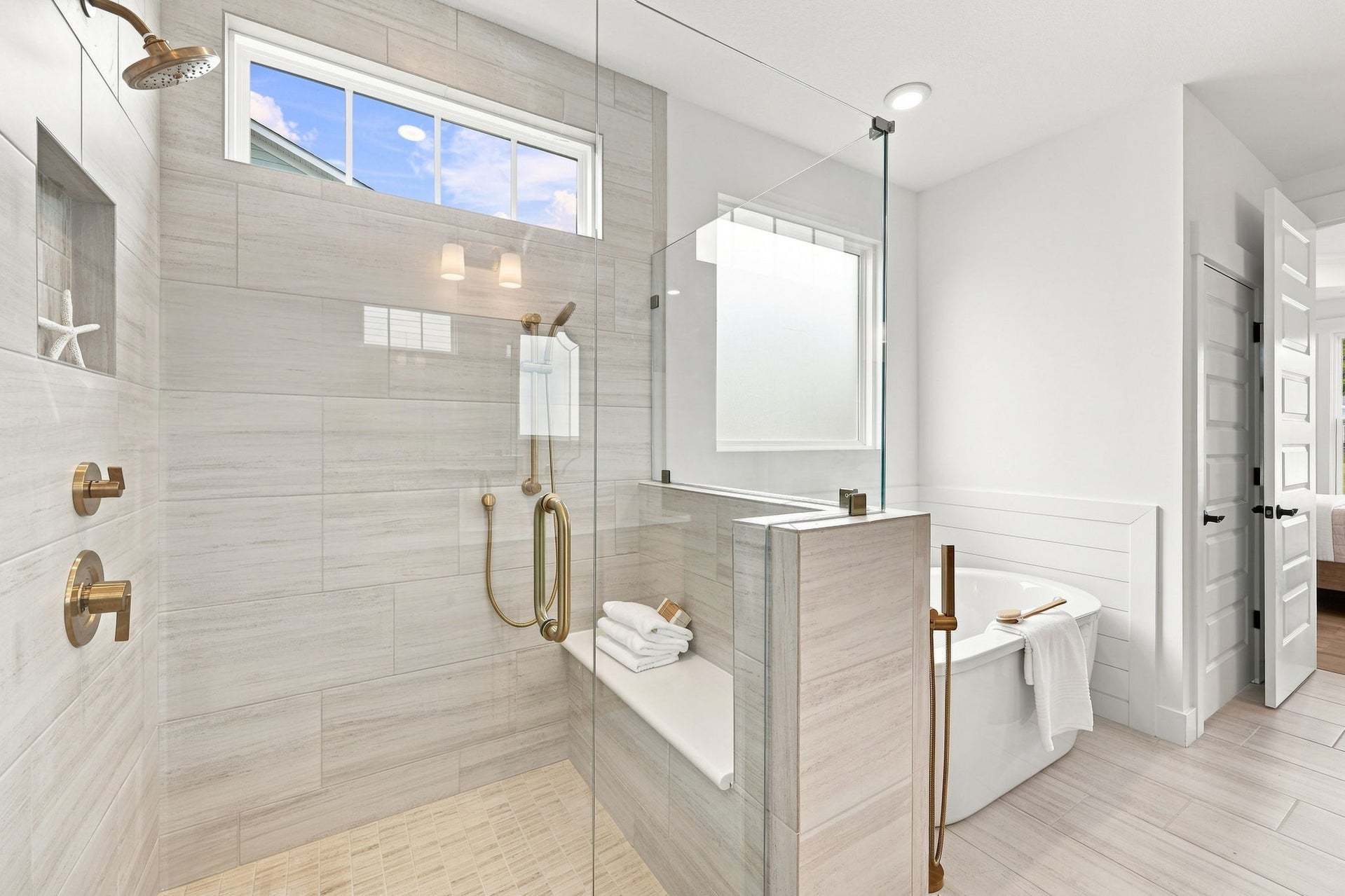 Actual Home - Owner's Bathroom