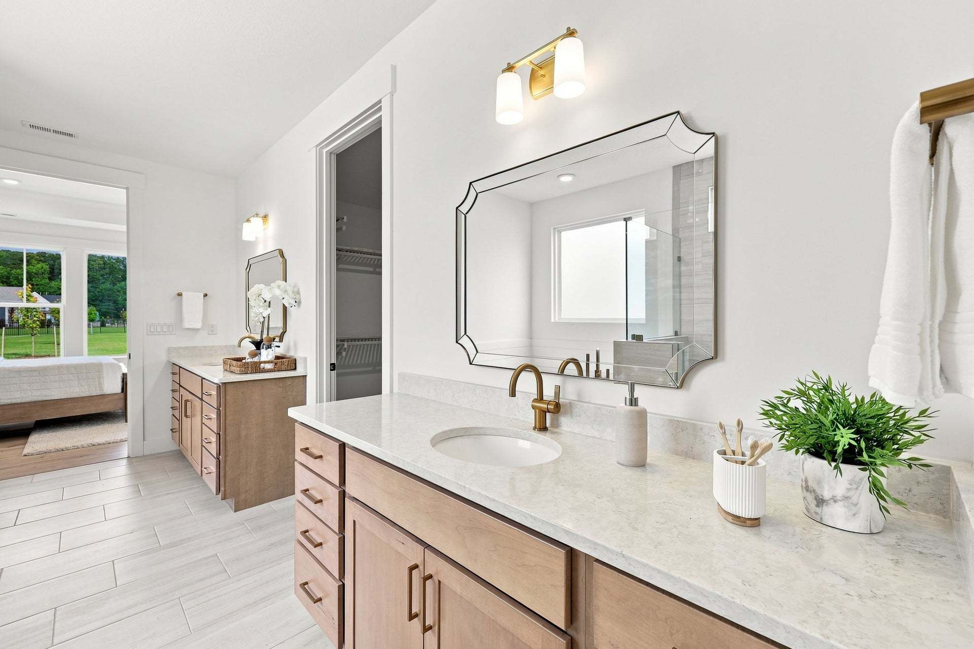 Actual Home - Owner's Bathroom