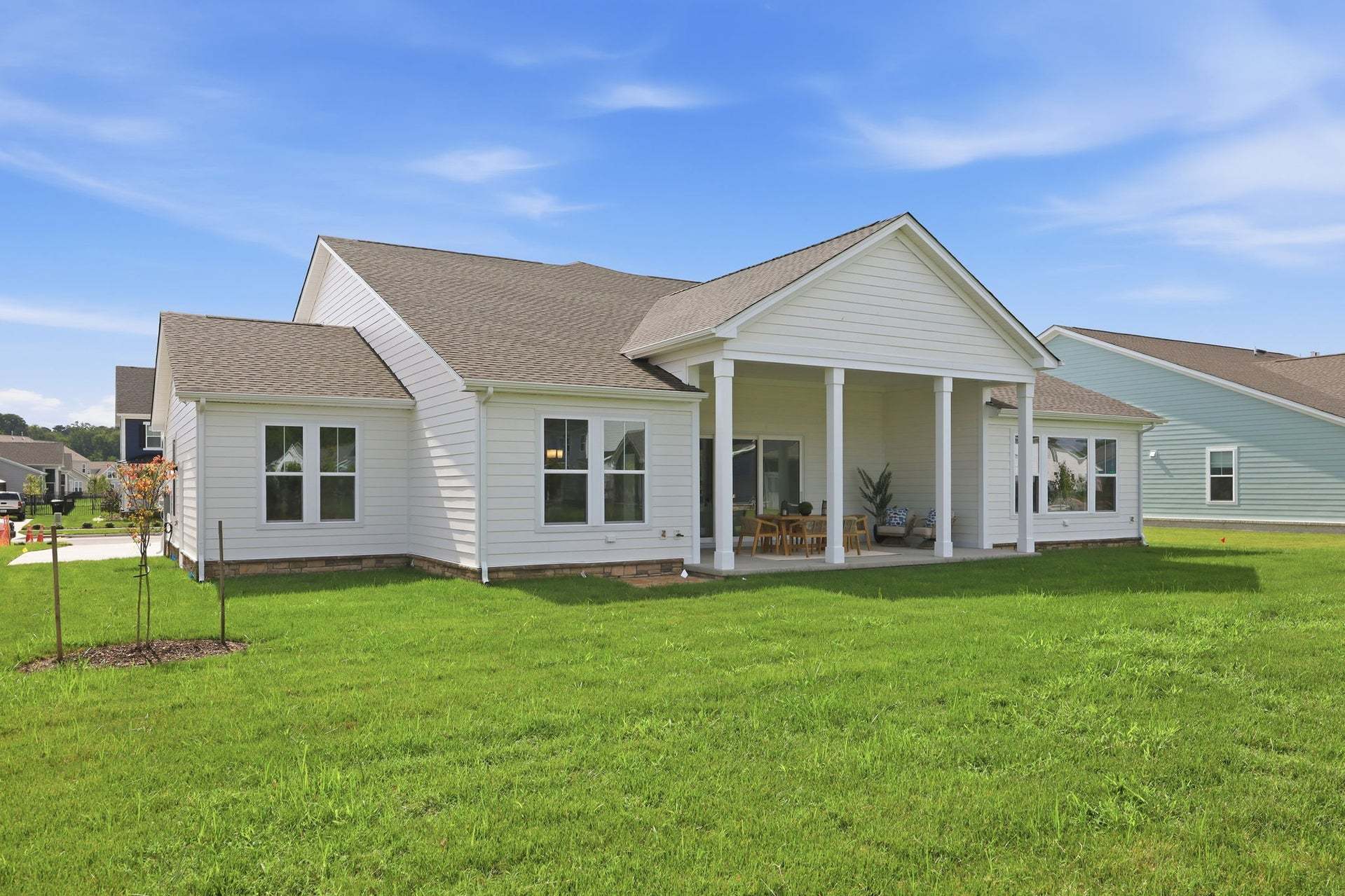 Actual Home - Rear Exterior