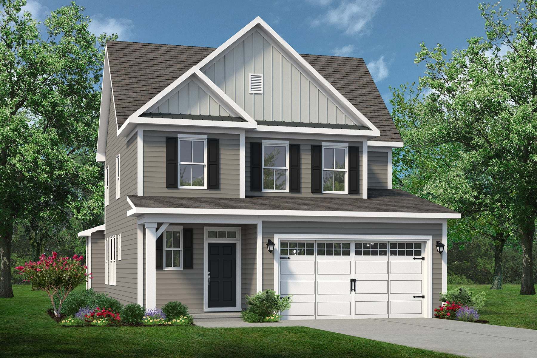 The Hibiscus - Traditions at Carolina Forest: Myrtle Beach, South Carolina - Chesapeake Homes