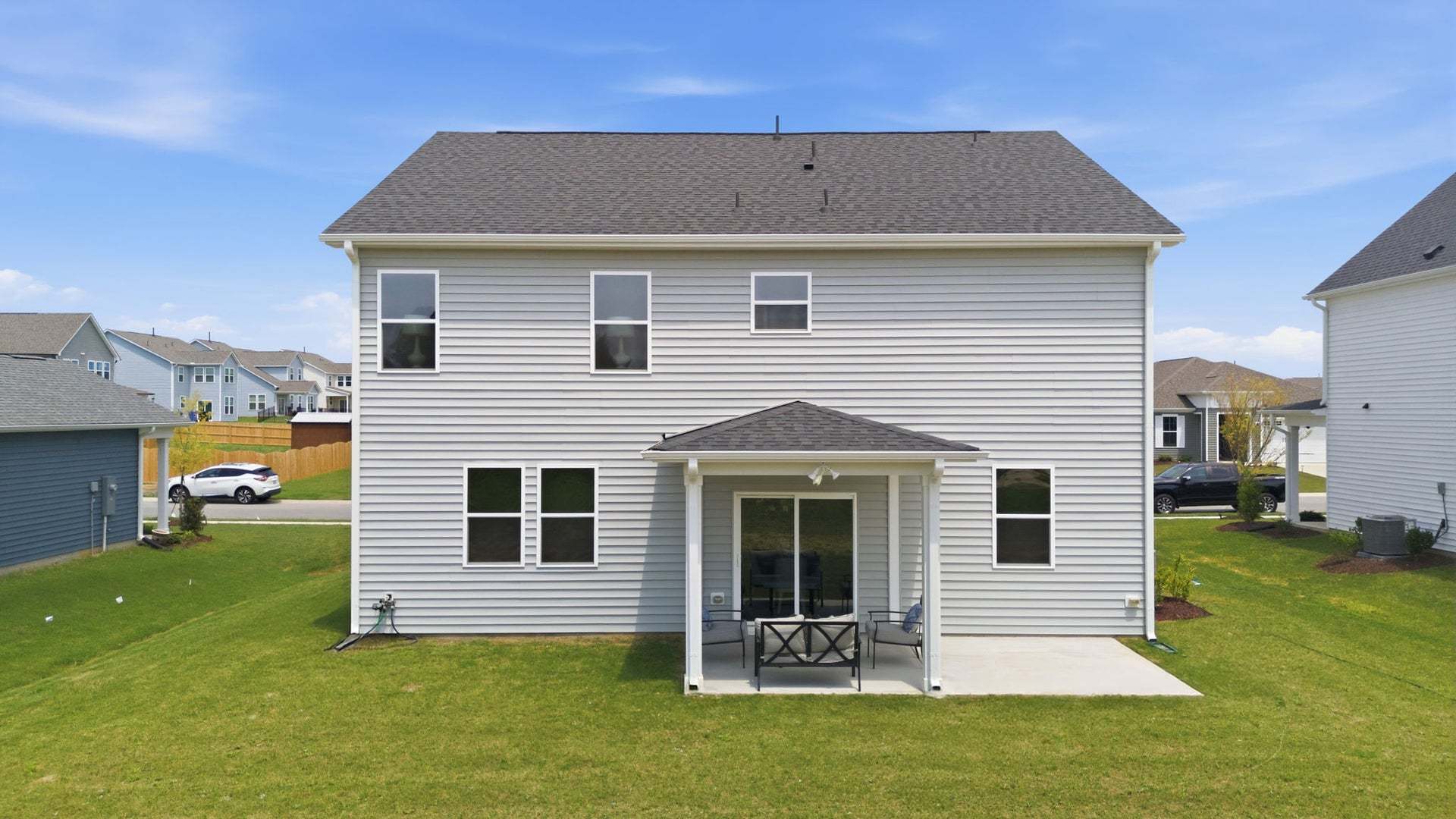 Actual Home - Rear Exterior