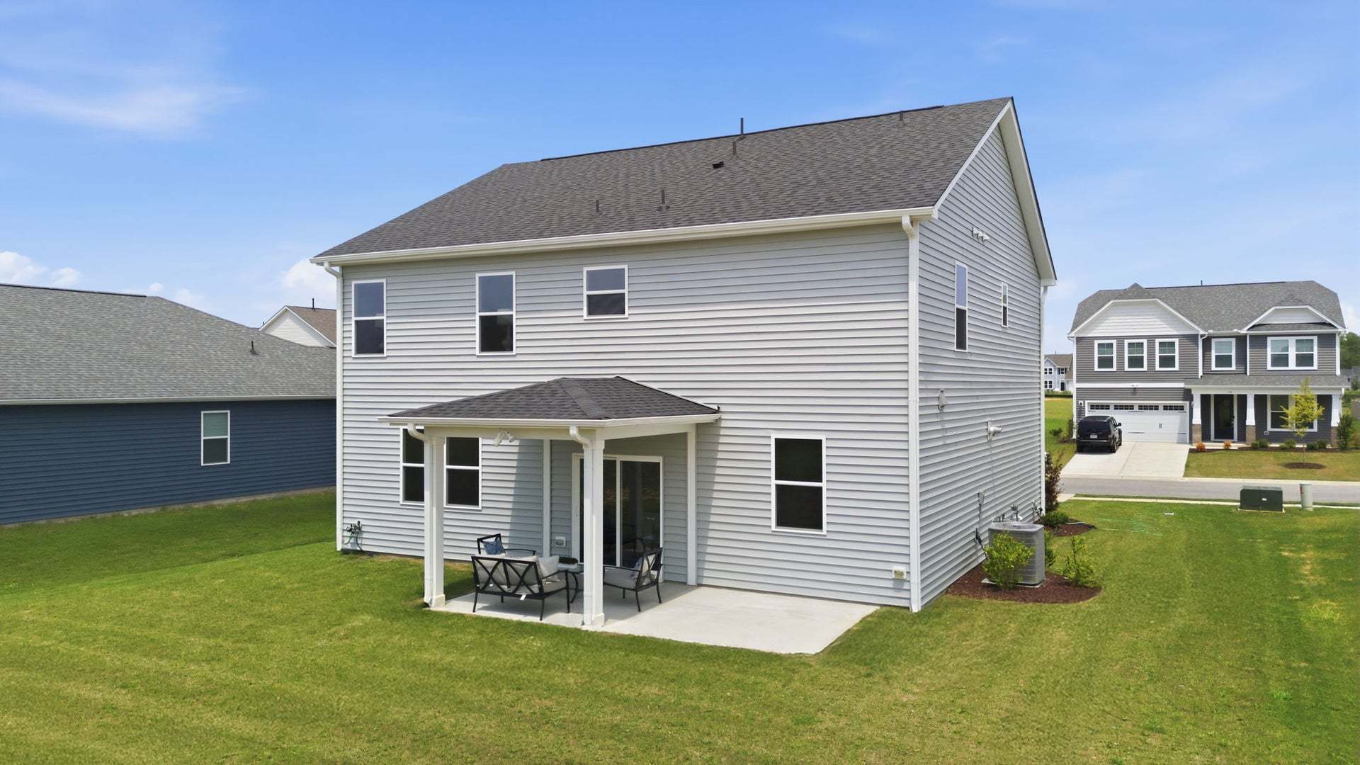 Actual Home - Rear Exterior