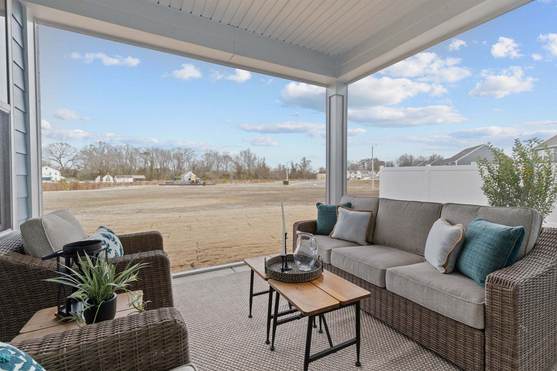 Rear Covered Porch