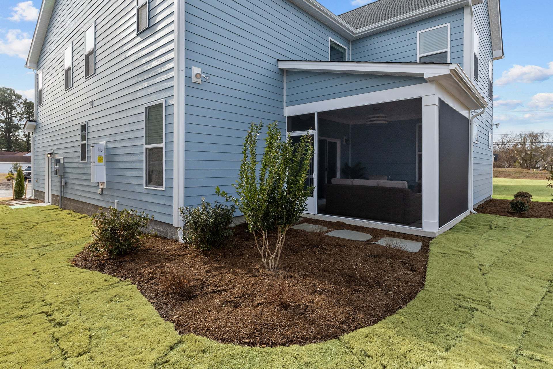 Rear Covered Porch