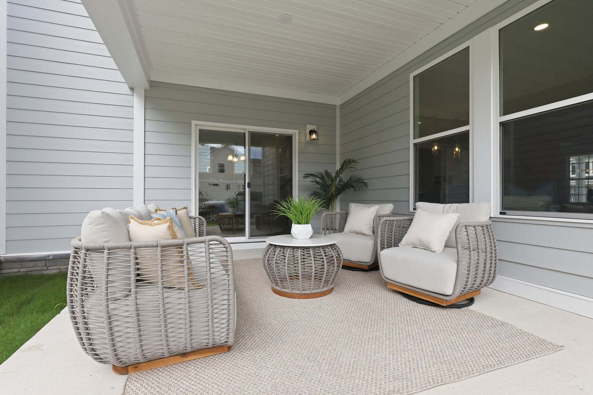 Rear Covered Porch