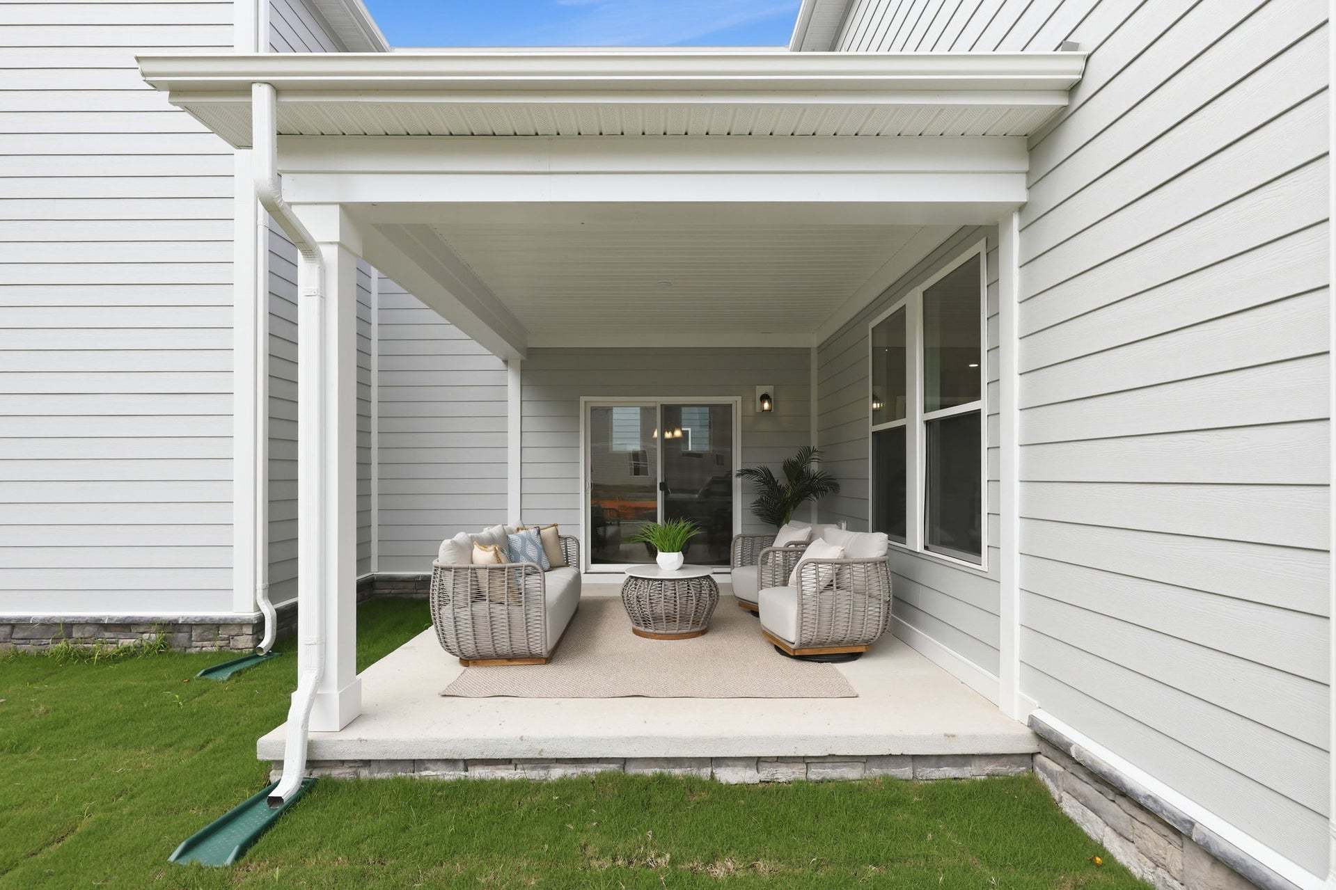 Rear Covered Porch