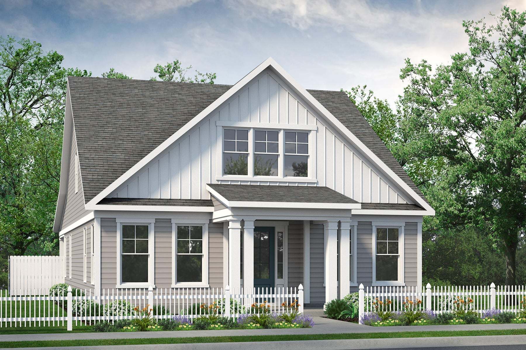 Actual Home - Exterior Rendering
